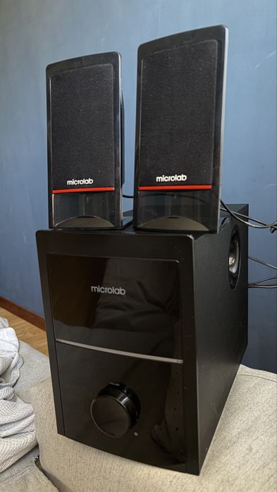 Bluetooth Microlab M-700, мощность 40 Вт, акустика 2.1