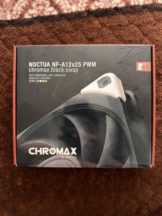 Продам новые вентиляторы для ПК Noctua NF-A12x25 и ARCTIC P12 Slim