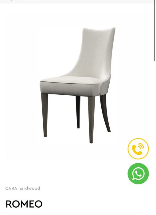 Стол и стулья от CARA WOOD