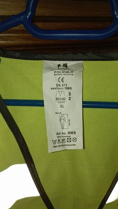 vesta avertisment XS-XL