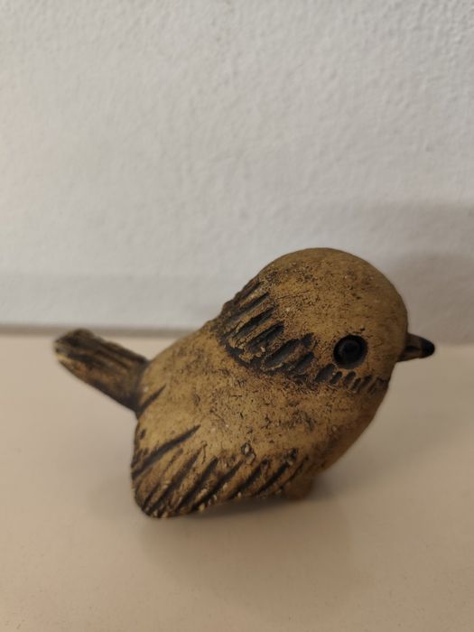 Декоративна фигурка птичка– винтидж стил