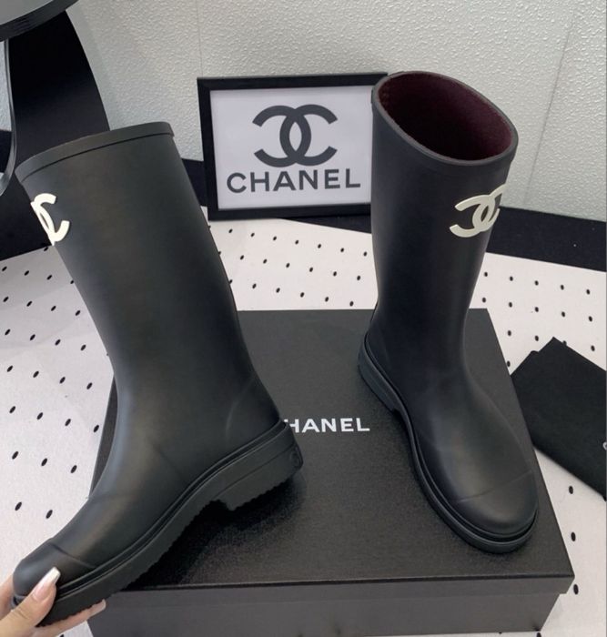 Cizme Chanel Rubber premium pe comanda