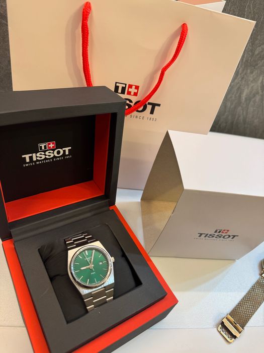 Ceas Tissot PRX 40 mm verde nou