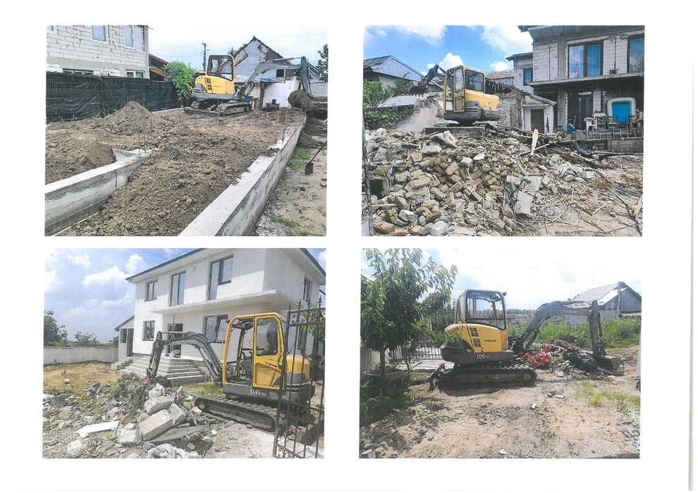 Inchiriez  miniescavator   si scule  constructii