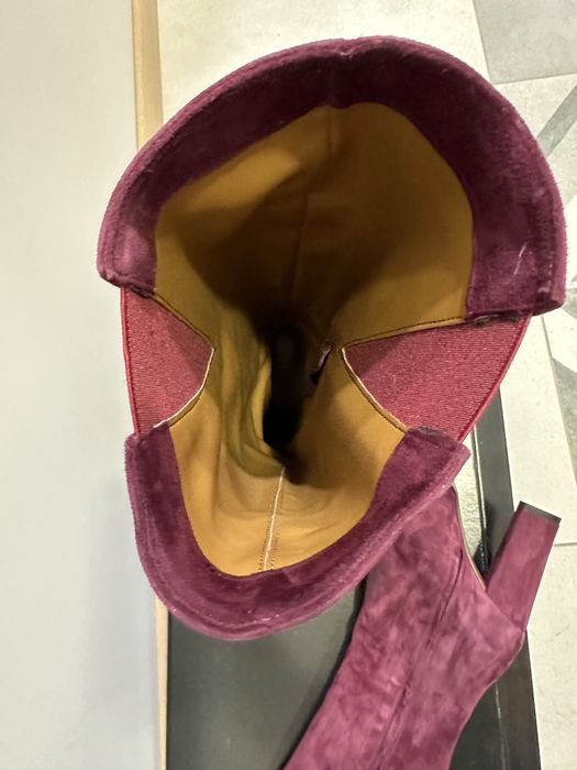 Ботуши естествен велур