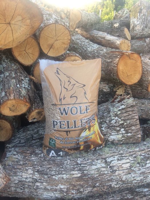 Пелети WOLF PELLETS клас А1