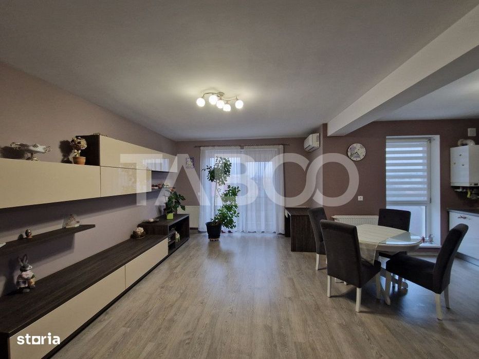 Apartament decomandat 3 camere mobilat si utilat Turnisor Sibiu — fotografia 1