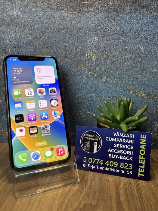 Iphone X/64Gb/Garantie 2Ani Centrul de Telefoane/Rate