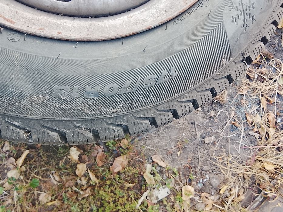 Зимние колёса всборе