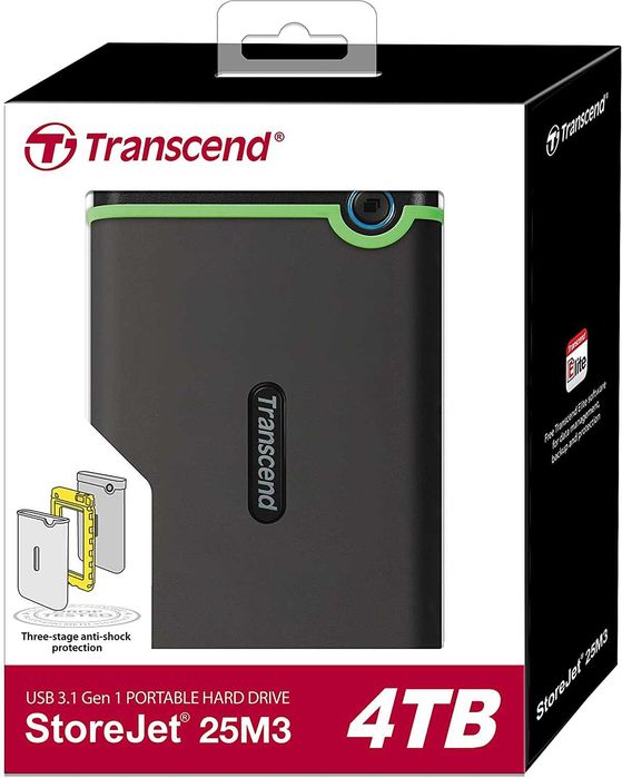 Transcend StoreJet 25M3 — 4TB