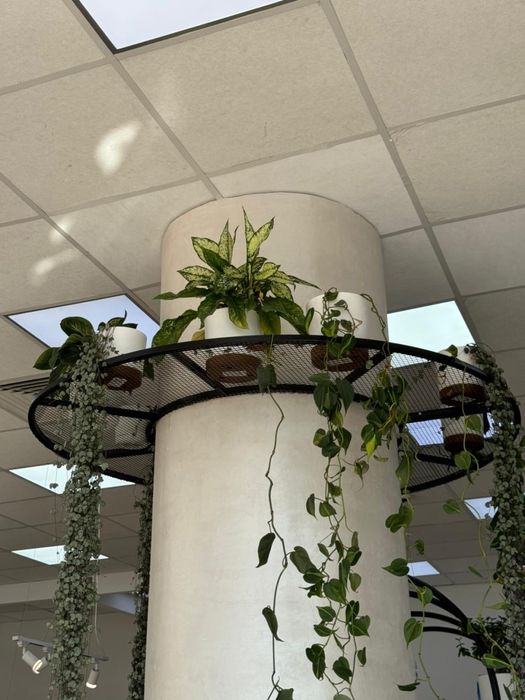 Металлическая подставка с сетками