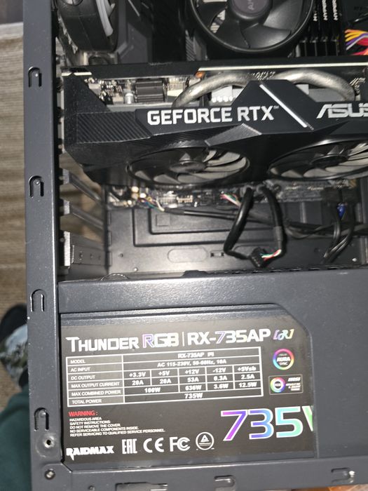 PC Gaming Ryzen 7 1700, RTX 2060 6GB, 32GB RAM, Windows 11