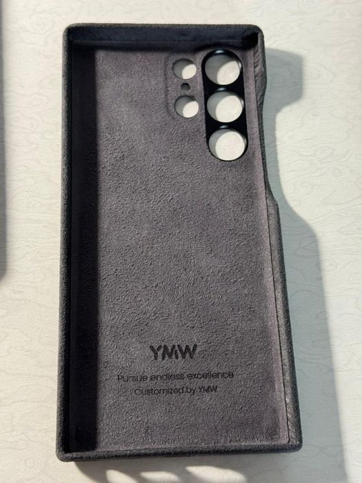 Husa telefon  Samsung S 22 ultra piele alcantara