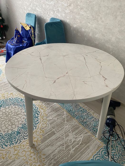 Стол круглый раскладной