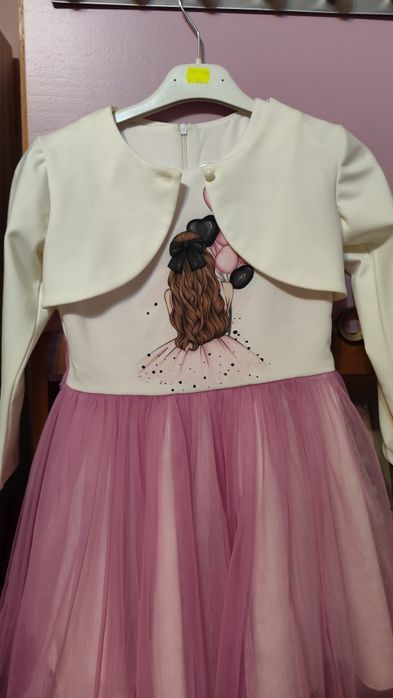 Рокля за момиче 140ръст и 122ръст