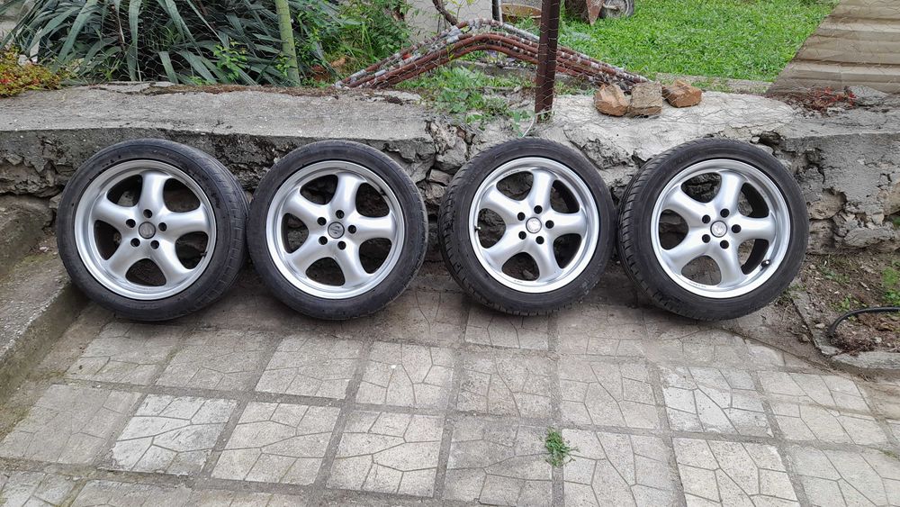 5х112  17-ки. Гуми и джанти