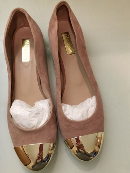 Замшевые балетки Испания 37,5