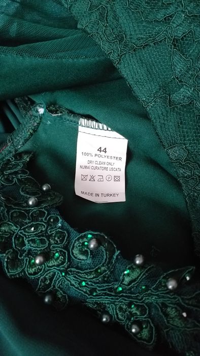 Rochie de seara verde smarald