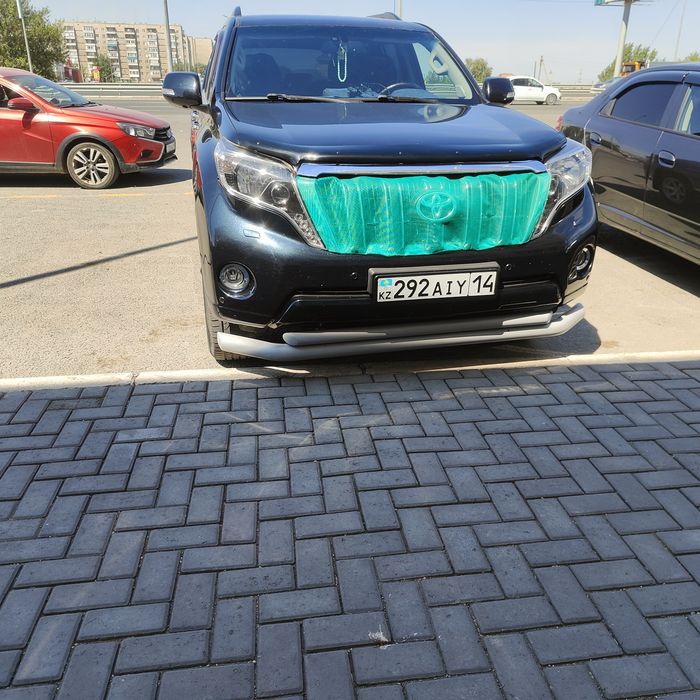 Защита бампера Прадо 150
