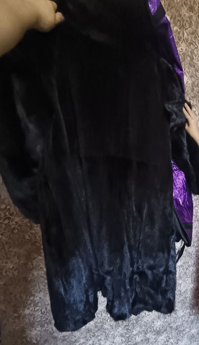 Чорный бриллиант норка шуба