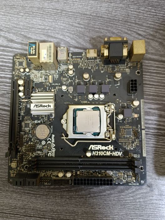 Материнская плата + процессор