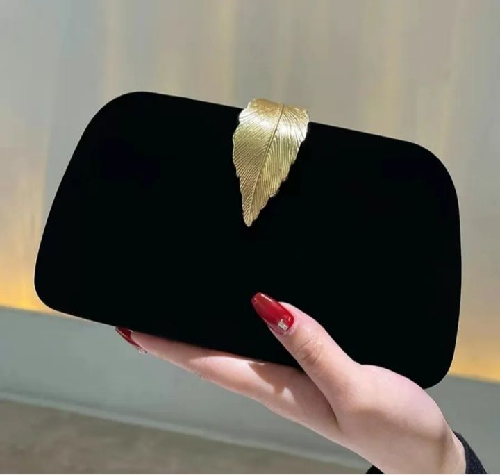 Клатч бархатный вечерний