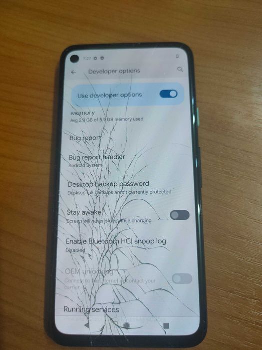 Google Pixel 4a spart