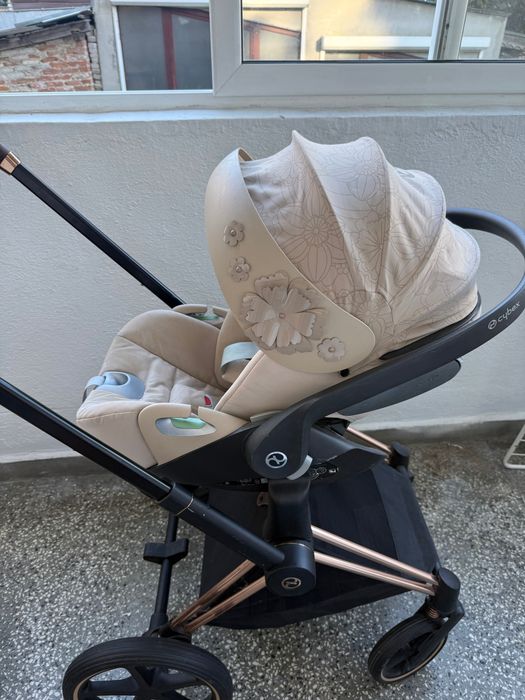 Cybex Priam 4, с дизайнерски кош