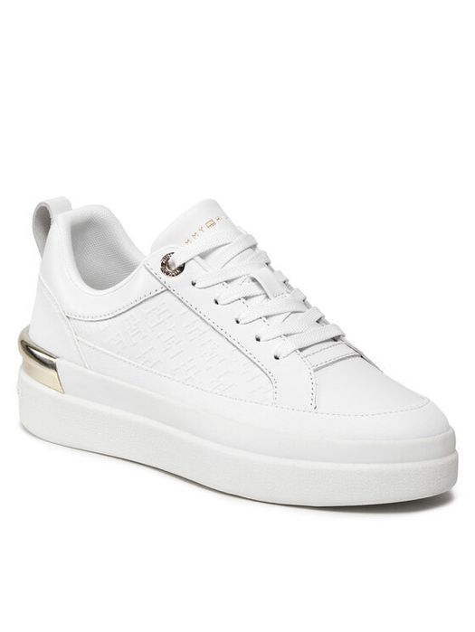 Sneakers Tommy Hilfigher albi Dama
