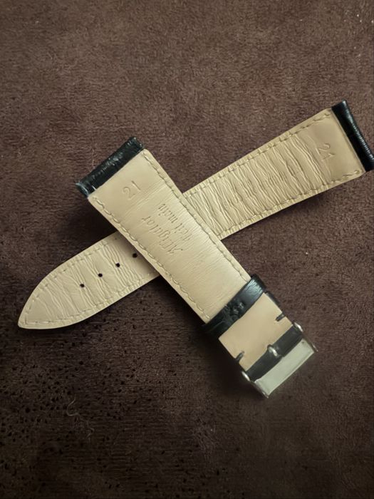 Curea piele aligator Frederique Constant 21/18 mm