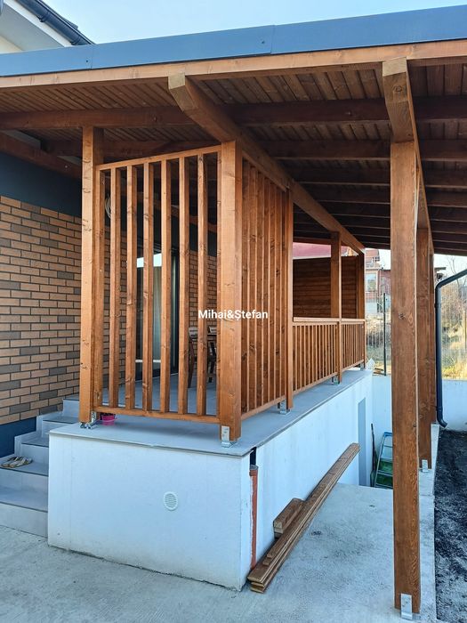 Terase, foișoare, leagăne, căsuțe de grădină,pergole, construcții lemn