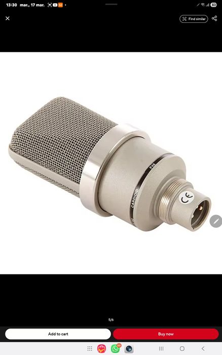 Microfon studio TLM 102