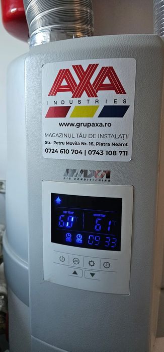 Vand boiler cu pompă de căldură pt apă caldă menajeră.