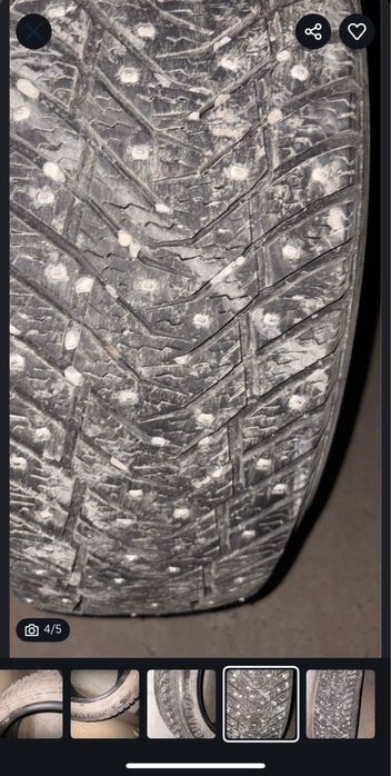 Шины зимние с шипами