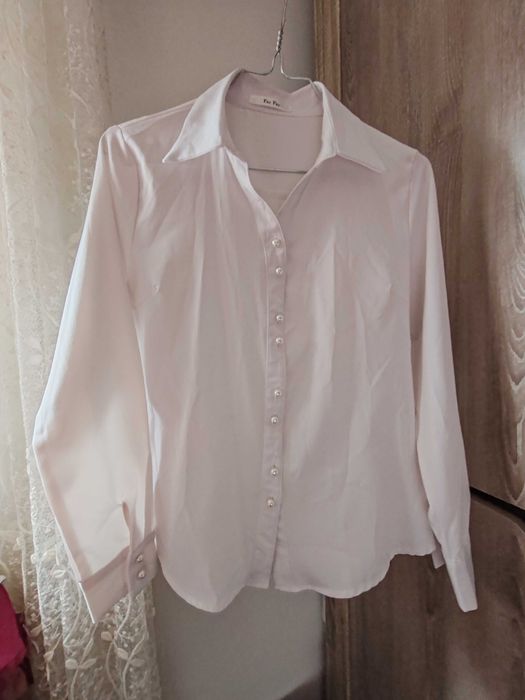 Белая рубашка 42р