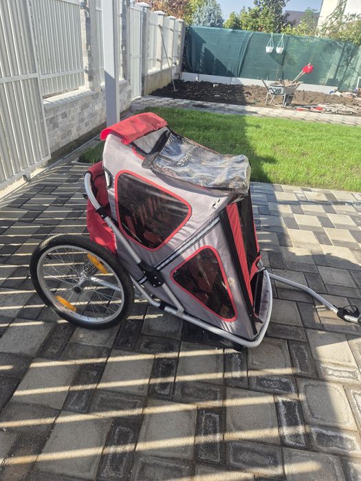 Cărucior remorca bicicleta