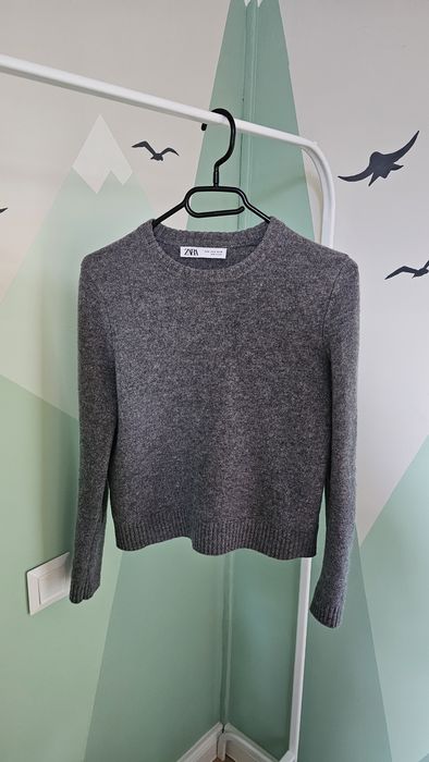 Сив пуловер Zara