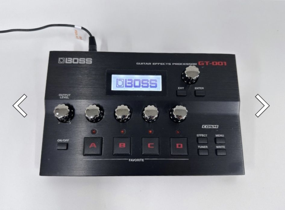 Boss gt 001 processori