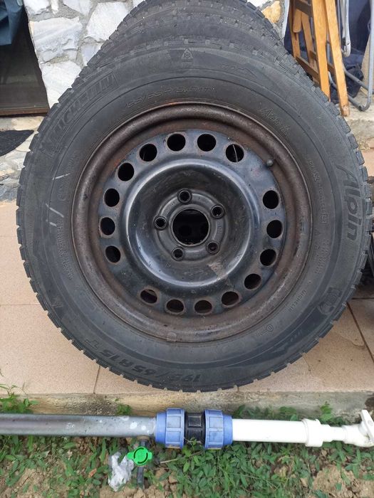 Anvelope cu Jante tabla OPEL R15