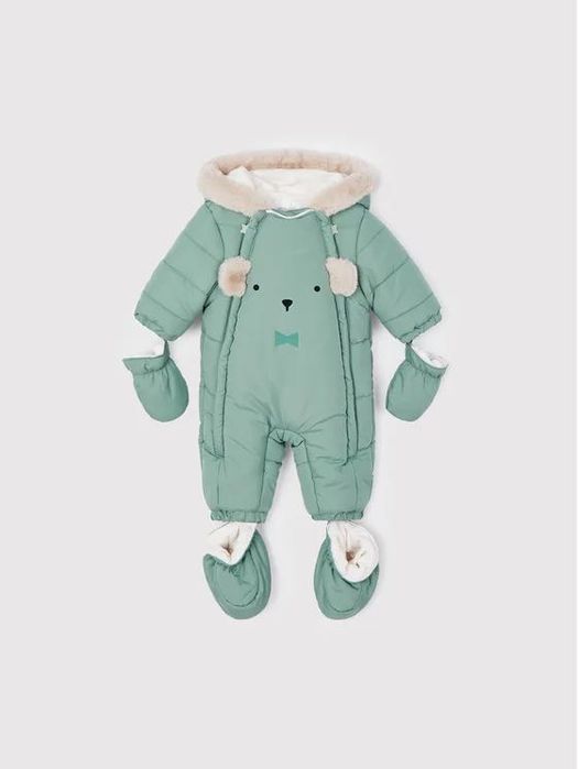 Зимен бебешки гащеризон Mayoral 0-3 месеца Зелен унисекс