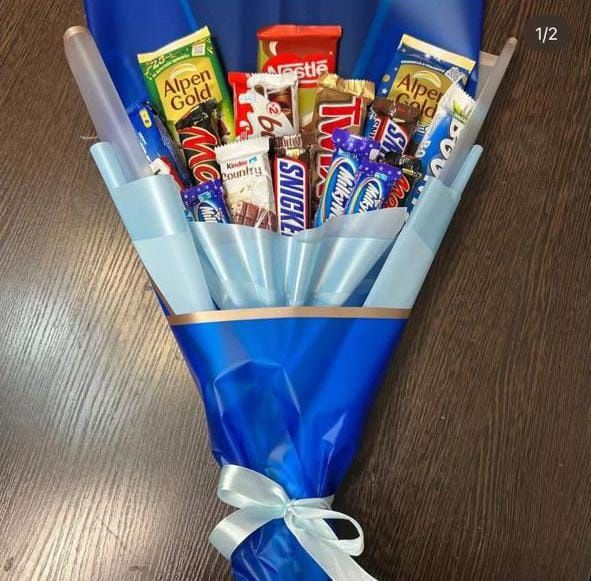 Букет из сладость