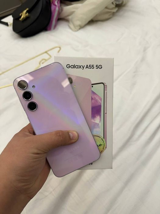 Samsung A55 5G, 8/128, Yangi!