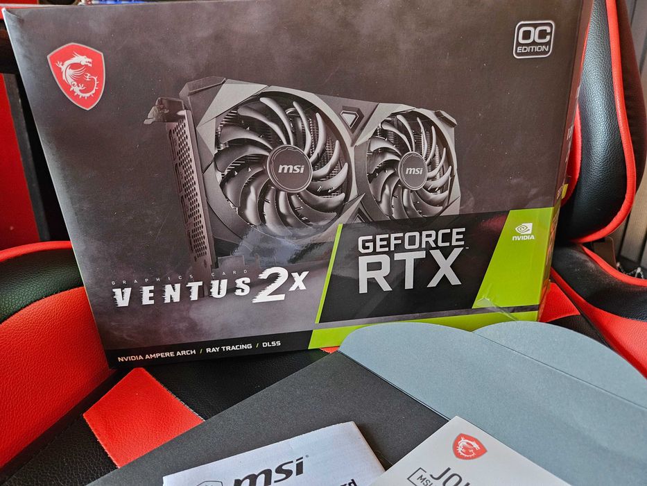 Видео карта : MSI RTX 3050 , 8 GB , OC