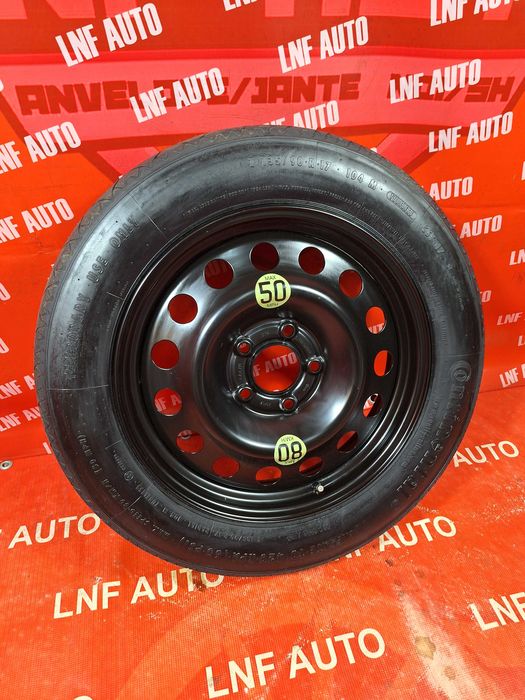 Roata Rezerva SLIM 5x120 17'' OE BMW Seria 1 3 4 5 X1 X3 - 135/90/17