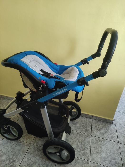 Бебешка количка 3 в 1 Baby Design Lupo