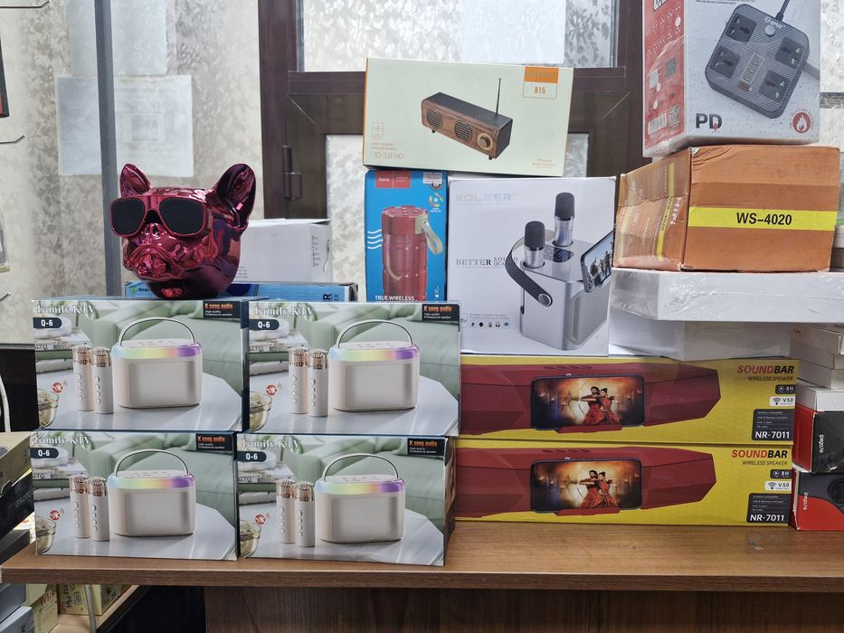 Блютуз колонки разные