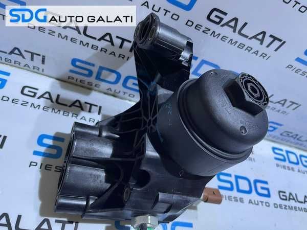 Corp Carcasa Filtru Ulei Suport Termoflot Audi A3 8V 2.0 TDI CRBC CRFA CRFC CRLB CUNA CRBD CRLC CRUA DEJA DBGA DEJB 2013 - 2020 Cod 03N115389A