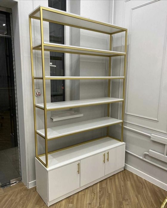 Кийим дўконлари учун замонавий дизайнда мебеллар тайёрлаймиз!
Дўконинг