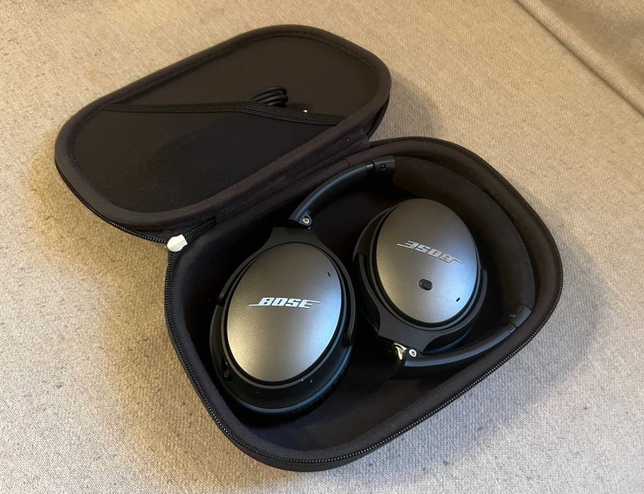 Casti Bose QuietComfort 25 QC25 noise cancelling cu husa