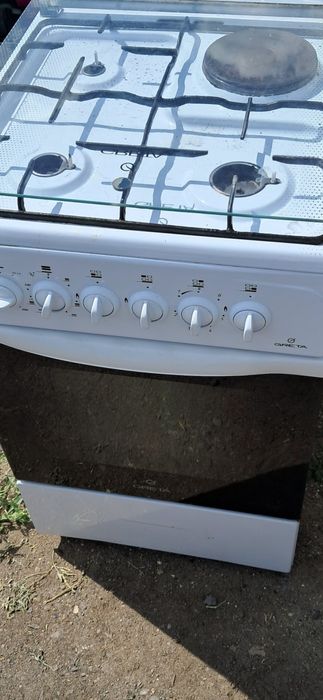 Газовая плита рабочая